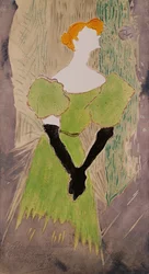 Porträt von Yvette Guilbert